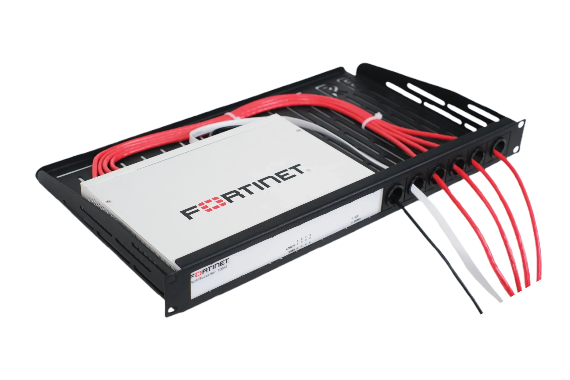 Evrensel 1U Kısa 19 Inç Rack Montaj Rafı